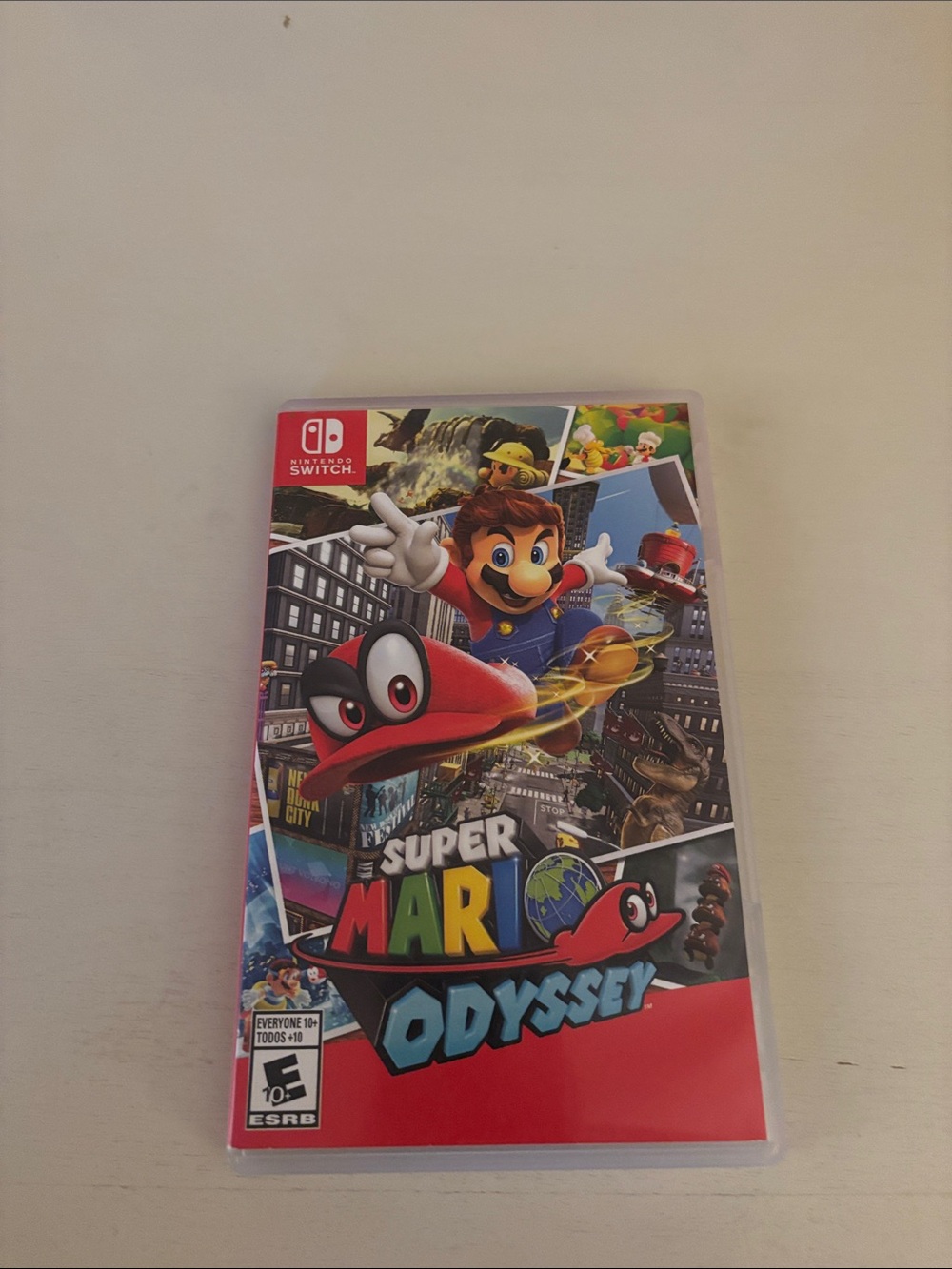 Nintendo Super Mario Odyssey - Red Cover Art